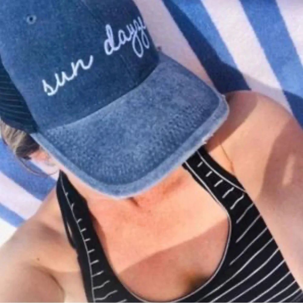 Tate + Zoey “Sundays” Graphic Baseball Hat